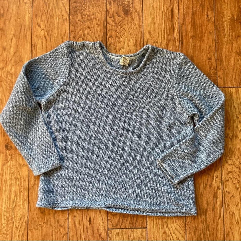 LL Bean Chunky Knit Sweater Women’s Sz XL 100% Cotton